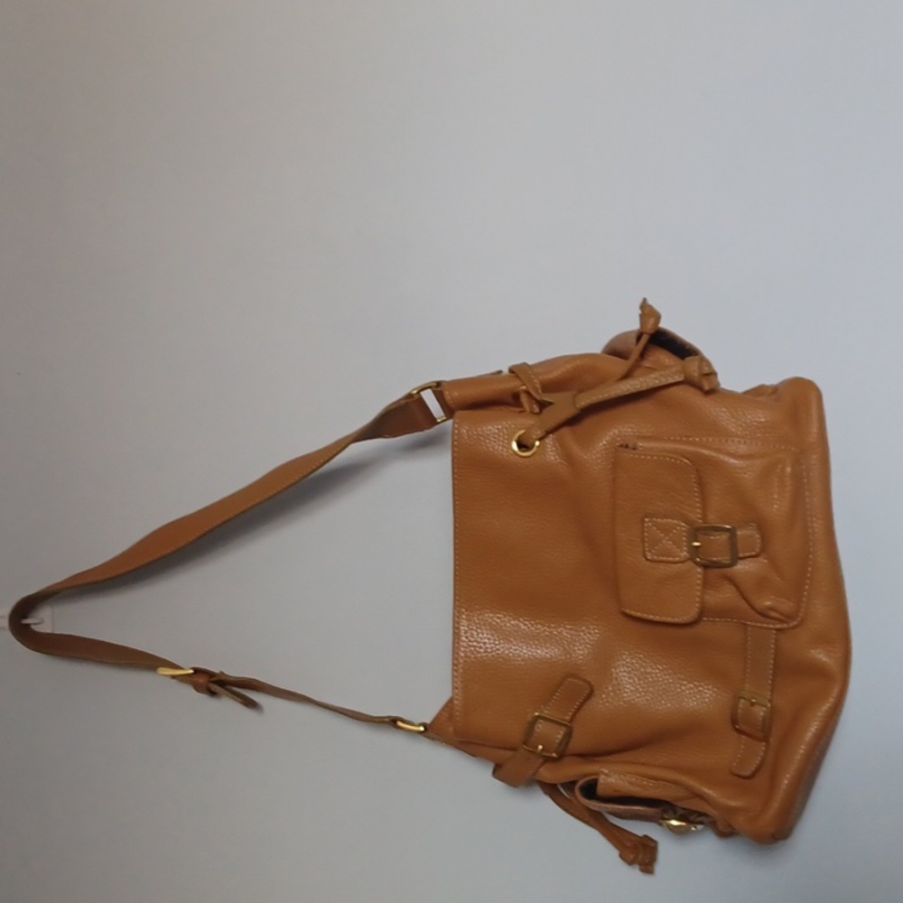 Women's Leather Tan Handbag